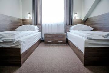 Фото номера Двухместный номер с 2 отдельными кроватями Мотели Motel Domowy Gościniec г. Ломжа 6